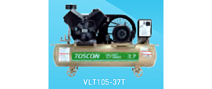 東芝コンプレッサー  タンクマウント型（無給油式）圧力開閉器式  VLT105-37T