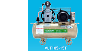 東芝コンプレッサー  タンクマウント型（無給油式）圧力開閉器式  VLT105-15T