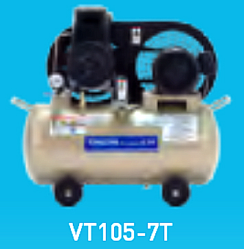 東芝コンプレッサー  タンクマウント型（給油式）圧力開閉器式  VT106-7T