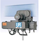 三菱電機ＦＡ産業機器 ローヘッド形 電動横行形ホイスト URシリーズ インバータ＋商用運転 巻き上げインバータ UR-1-LDH3