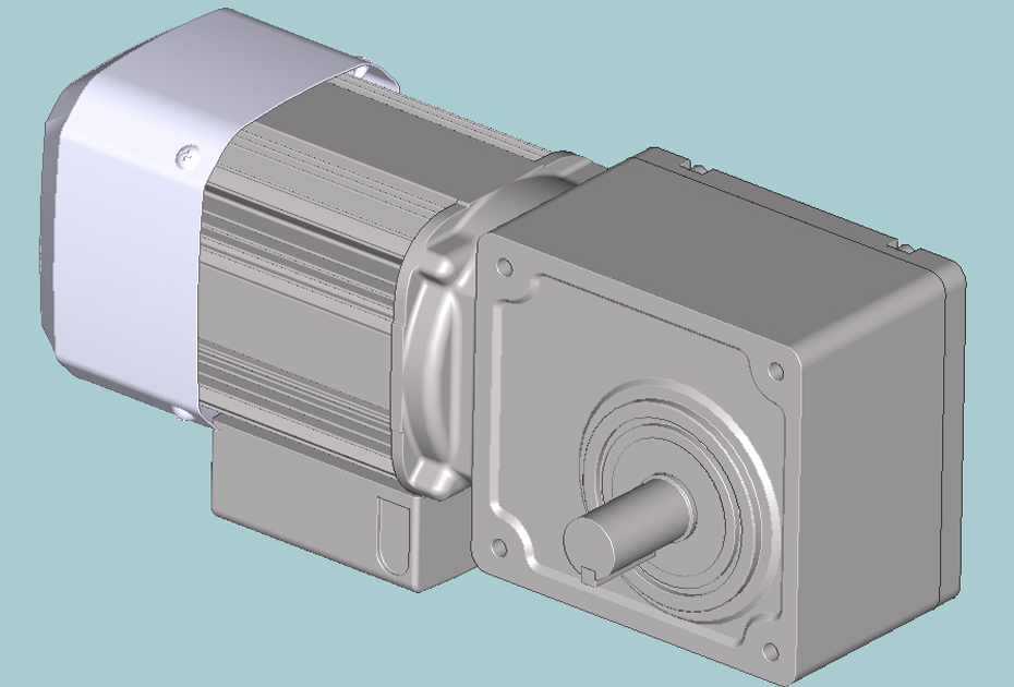 三菱ギヤードモータ  GM-SHYMB/GM-SHYPMBシリーズ（屋内仕様 フェースマウント取付） GM-SHYMB-RL_0.1kW_1/50