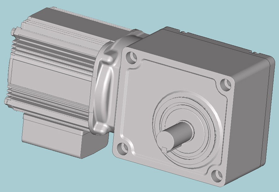 三菱ギヤードモータ  GM-SHYFSBシリーズ（屋内仕様 フランジ取付） GM-SHYFSB-RL_0.1kW_1/240