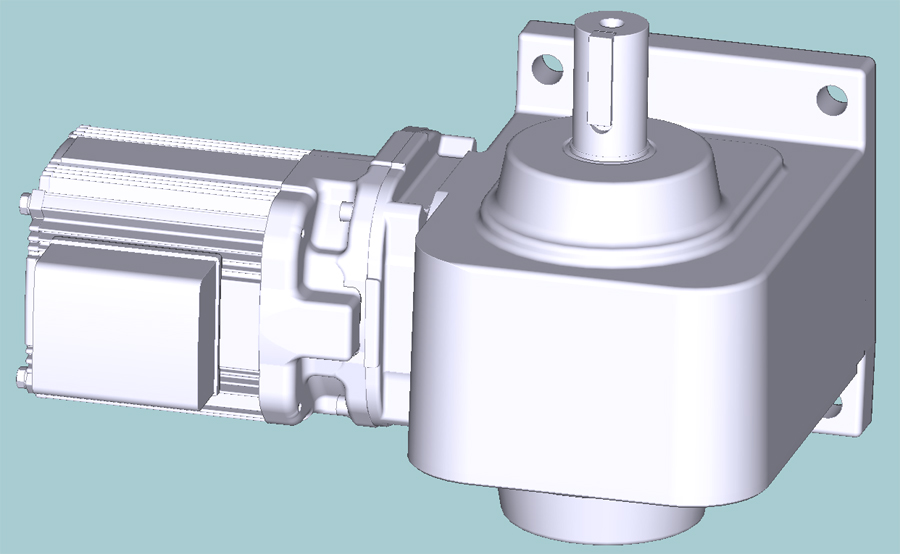 SALE／86%OFF】 三菱 ギヤードモータ GM-SHYP-RR-0.75KW-1 20 脚取付 直交形 右軸 ブレーキ無し  GM-SHYPシリーズ 三相200V 0.75kW