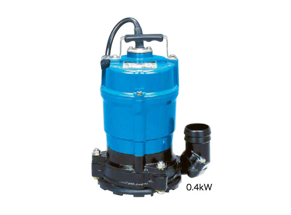 ツルミポンプ 水中ハイスピンポンプ（低水位排水仕様） HSR型 非自動型 HSR2.4S